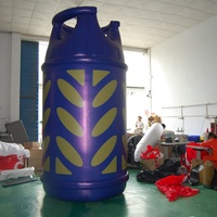 Réplique géante gonflable personnalisée KeepFuns de bouteille de gaz, bouteille promotionnelle pour marque d'énergie et exposition événementielle
