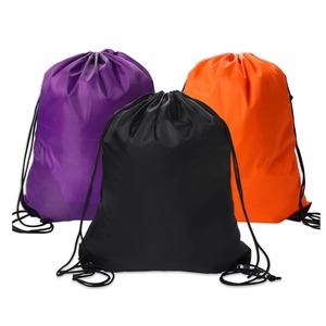 Mochila Deportiva Plegable de Poliéster con Cordón, Tamaño 210D, de Alta Calidad, <span class=keywords><strong>para</strong></span> Viajes, Compras, Almacenamiento de <span class=keywords><strong>Ropa</strong></span> y Zapatos - Product Image 2