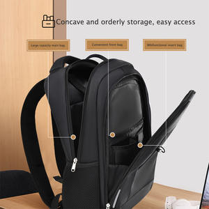 Sac à dos pour homme personnalisé avec chargement USB, grande capacité, multifonctionnel, sac à dos de loisirs, imperméable, sac d'étudiant en stock - Product Image 5