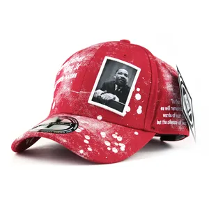 落書きパンクスタイルの帽子トレンディな男性ヒップホップ学生サンシェードハットトレンドストリート写真あらゆる種類の印刷された野球帽