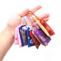 YYX OMaMoRi personnalisé, porte-bonheur tissé, broderie japonaise d'anime, puissant amulette en forme de cœur, cadeau