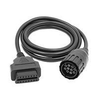 Cable de diagnóstico OBD II de MOQ bajo personalizado al por mayor para coches universales 1 año de garantía 12-24V cobre puro