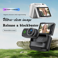 Mini Cámara de Acción HD 1080P con Pantalla LCD de 2.0 Pulgadas, Videocámara Deportiva DV, Grabadora de Video Portátil de Bolsillo para Ciclismo y Buceo al Aire Libre