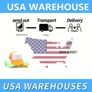 Thăng Hoa Mũ Trắng Chúng Tôi Kho Bán Buôn Lưới Với Biểu Tượng Tùy Chỉnh Thêu 5 Bảng Điều Chỉnh Trucker Cap Trống Thăng Hoa Mũ - Product Image 2