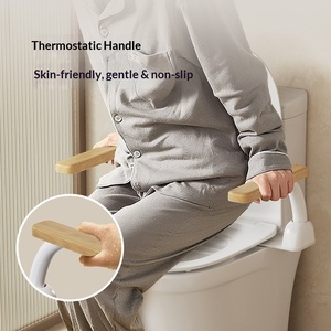 ไม่ต้องเจาะรู, ห้องน้ำสำหรับผู้สูงอายุ, ที่นั่งชักโครก, ที่วางแขนชักโครก, ราวจับ, อุปกรณ์ป้องกันการล้มในบ้าน, อุปกรณ์ช่วยยืนในห้องน้ำ - Product Image 3