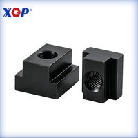 Écrou à fente en T en acier inoxydable 304, oxyde noir, M6-M36, pour table de machine-outil CNC, vente en gros