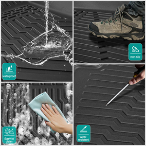 Tappeto tappeto Auto 3d facile da installare Tpe Carpet Liner per <span class=keywords><strong>Peugeot</strong></span>_3008 E-GT ibrido 2024 Auto tappetino - Product Image 5