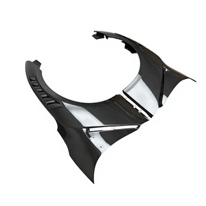 Guardabarros Delantero de Fibra de Carbono Estilo Nismo 2020 para Nissan GTR R35 2008-2019 - Product Image 1