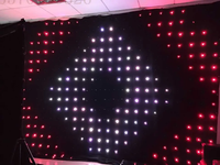 Le contrôle visuel de rideau en toile de fond de l'usine 3In1 RVB a mené la vision d'étoile pour la partie d'étape