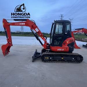 รถขุดขนาดเล็ก Kubota U55-4 1.7ตัน EPA รถขุดขนาดเล็กมือสองเครื่องยนต์ตีนตะขาบใหม่ - Product Image 2