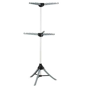 Tendedero <span class=keywords><strong>de</strong></span> <span class=keywords><strong>Ropa</strong></span> <span class=keywords><strong>de</strong></span> 2 Niveles, Multiusos, para Balcón, Secador <span class=keywords><strong>de</strong></span> <span class=keywords><strong>Ropa</strong></span>, Perchero para <span class=keywords><strong>Ropa</strong></span> - Product Image 1