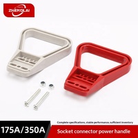 Conector de Carga de Batería Rojo/Gris, Tipo Triángulo con Mango en T, 50A/120A/175A/350A, Conectores de Energía para Energía Solar, Vehículos Eléctricos y Montacargas
