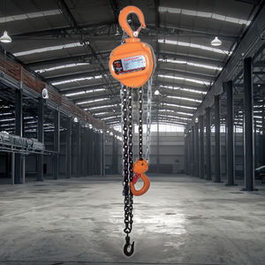 Palans à chaîne manuels en acier neuf de 0,5 tonne, crochet pivotant forgé, protection contre les surcharges, loquet de sécurité, certifié ISO9001/CE, norme européenne - Product Image 3