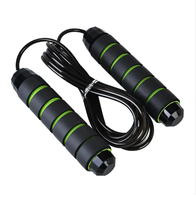Vente en gros de corde à sauter en métal en aluminium pour exercice de fitness corde à sauter à vitesse rapide sans enchevêtrement réglable