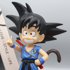 Mignon Anime Dragon <span class=keywords><strong>Super</strong></span> <span class=keywords><strong>Saiyan</strong></span> <span class=keywords><strong>Son</strong></span> <span class=keywords><strong>Goku</strong></span> Action Figure Jouet 16cm PVC Figurines avec 2 Couleur Vêtements Enfance Version - Product Image 2