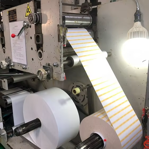 Papel Adhesivo Térmico de Alta Velocidad para Impresión, Hojas de Etiquetas Térmicas Directas en Rollo, Etiquetas Sensibles al Calor para Paquetes de Comercio Electrónico - Product Image 3