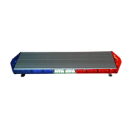 Barra de luz estroboscópica de seguridad de emergencia impermeable de 50 pulgadas y 127cm aprobada por SAE 3W lineal 6 LED TBD6866D con aluminio negro o plateado