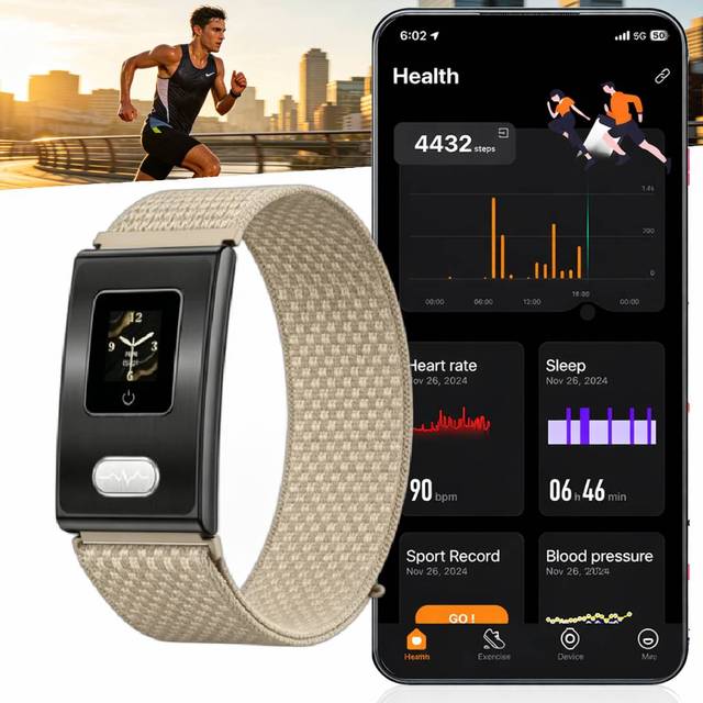 Factory Price ETQ14 Health Tracker Band Call Reminder Activity Tracker ECG SpO2 Blood Pressure Temperature Sleep 188 Sports