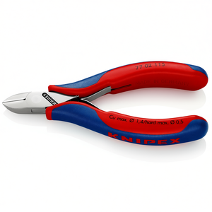 Cortador lateral Knipex para electrónica 77 02 115 con bisagra de paso - Product Image 1