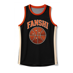 Fanshi - <span class=keywords><strong>Camiseta</strong></span> de Baloncesto de Poliéster Transpirable de Secado Rápido de Alta Calidad para Mujer, Conjuntos Personalizados de Verano para Jóvenes con Estampado por Sublimación - Product Image 2