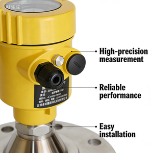 Sensore di Livello Radar FMCW ad Alta Precisione 76-81GHz Senza Contatto, Accuratezza 1%, -40~130°C, DC24V/AC220V per Stoccaggio Acqua e Prodotti Chimici - Product Image 4