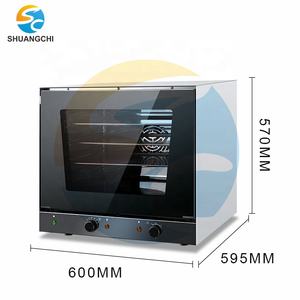 Four à convection commercial à 4 niveaux Shuangchi, nouveau modèle, en acier inoxydable, pour la cuisson du pain, intégré au bureau - Product Image 5