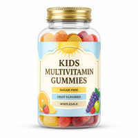 Gommes multivitaminées pour enfants - Saveur multi-fruits personnalisée, soutien de l'immunité et de la croissance, complément alimentaire naturel