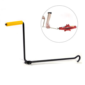 QY Herramienta Manual Portátil Plegable para Neumáticos de Coche, Llave de Gato, Palanca de Levantamiento, Negra - Product Image 1