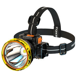 Td177 ไฟหน้าแบบ LED แบบชาร์จไฟได้ 3000Mh แบตเตอรี่สำหรับตั้งแคมป์กลางแจ้ง ตกปลา ทำเหมือง พร้อมการชาร์จ USB - Product Image 1