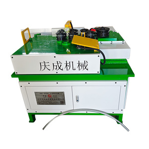 Mesin rol hidrolik otomatis CNC, 7 roda busur 40 mm pipa dan tabung mesin gulung rumah kaca pipa bengkok - Product Image 1