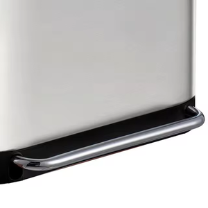 <span class=keywords><strong>Cubo</strong></span> de <span class=keywords><strong>Basura</strong></span> <span class=keywords><strong>Rectangular</strong></span> Resistente de 60L con Acabado Satinado Mate, Pedal Metálico, Inducción de Hierro, para Cocina/Baño/Oficina, Reciclaje de Residuos - Product Image 6