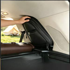 Sac de rangement pour vitre latérale de coffre BMW X5 G05, en tissu Oxford imperméable, pliable, organisateur de cargaison, poche cachée pour hayon arrière, ajustement personnalisé Shengge - Product Image 5