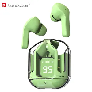 2023 Mini TWS Tai nghe âm thanh Earbuds Tai nghe bluetooth không dây với hiển thị kỹ thuật số bt5.3 TWS Tai nghe Bluetooth