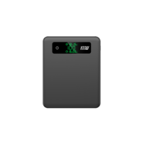 Batterie externe LiFePO4 ultra-mince avec écran LED, PD 100W, 62000 mAh, charge rapide, chargeur portable pour téléphone, ordinateur portable, camping en plein air