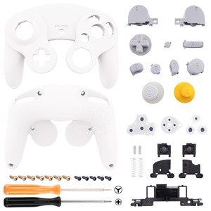 High Quality Full Housing Cover for GameCube Controller Replacement Faceplate & Back Shell Case (Plastic) by for - Product Image 1