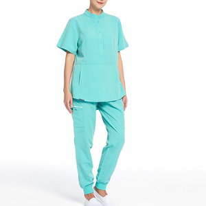 Uniformes Médicos de la Mejor Calidad para Doctores y Enfermeras, Venta Directa de Fábrica, Tallas Grandes, Tela Suave, Uniformes de Enfermería para Mujer - Product Image 5