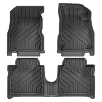 Tapis de sol TPE pour coffre de voiture, conduite à droite, sur mesure, Nissan NOTE E12 E13 2012-2024, toutes saisons, accessoires automobiles durables