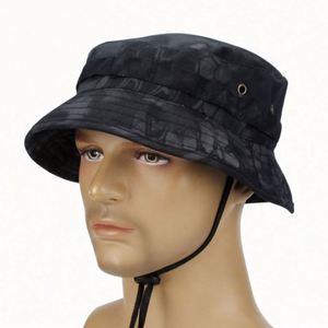 Sombrero de Pescador Unisex para Exteriores, Sombrero de Camuflaje Estilo Safari para Hombre con Cuerda, Venta al Por Mayor - Product Image 3