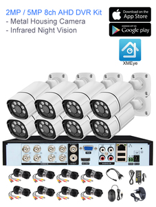 CCTV Camera TOP xếp hạng 5MP 8CH 2024 New AHD DVR Camera Kit 8 kênh an ninh mạng Hệ thống camera Analog - Product Image 3