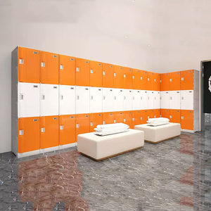 Casillero de almacenamiento de plástico impermeable gimnasio piscinas Abs casillero armario personal trabajador gabinete con cerradura de llave electrónica - Product Image 3