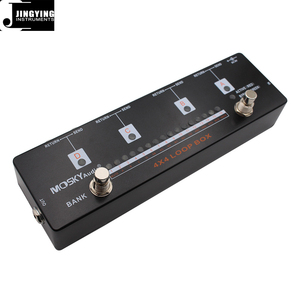 Jingying 2025 – Vente en gros usine – Pédale d'effets multi-effets série 4x4 LOOP <span class=keywords><strong>BOX</strong></span> 16 banques pour guitare électrique – Pièces et accessoires pour guitare - Product Image 2