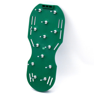 Aérateurs à pointes vertes pour jardin, chaussures de décompactage du sol, outils d'aération manuels pour pelouse - Product Image 5