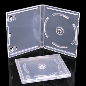 SUNSHING Plastic / Replacement Game Cases Single Disc Blu-ray/<b>CD</b> Protective Storage Box Clear Blue <b>Customized</b> Printing - Product Image 2