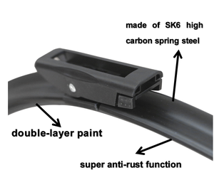 Kction prix d'usine en gros voiture avant balai d'essuie-glace T6 baïonnette bras balai d'essuie-glace adapté pour citroën Mini Peugeot Renault essuie-glace - Product Image 4