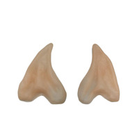 Oreilles d'elfe en latex non percées, oreilles d'elfe courtes, manchette d'oreille pour filles et hommes, elfe, fête d'Halloween, cosplay