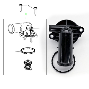 Termostato de Carcasa Nayson 05184977AE para Dodge Challenger, Charger, Chrysler 300 3.0/3.6L 2011-2023 05184977AE 05184977AH 5184977AG - Product Image 4