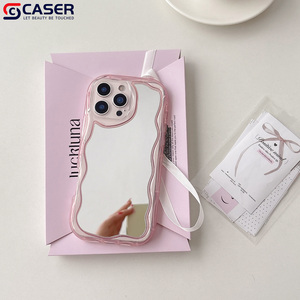 Funda para Teléfono Móvil con Líneas Cremosas de Alta Transparencia, Superficie de Espejo con Ondas Grandes y Orificio Preciso para la Cámara, para <span class=keywords><strong>iPhone</strong></span> 12-17 - Product Image 4