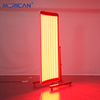 Panel Terapi Cahaya Merah LED Lima Panjang Gelombang 9600 LED Perangkat Seluruh Tubuh OEM ODM Dapat Disesuaikan untuk Salon Spa Grosir