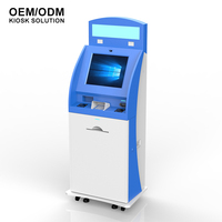 Terminal Kios Layanan Mandiri Multifungsi OEM/ODM dengan Pembaca Kartu NFC & Printer Thermal