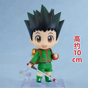 Figura de Anime Coleccionable de <span class=keywords><strong>Hunter</strong></span> <span class=keywords><strong>X</strong></span> <span class=keywords><strong>Hunter</strong></span>, Nendoroid de Gon Freecss y <span class=keywords><strong>Killua</strong></span> Zoldyck, Versión Q Articulada, Modelo de Juguete de Plástico - Product Image 6